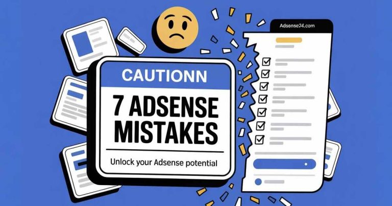 adsense mistakes