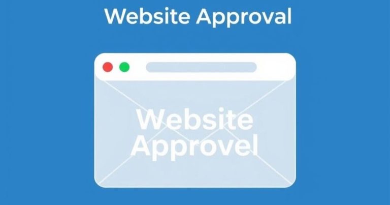 website approved