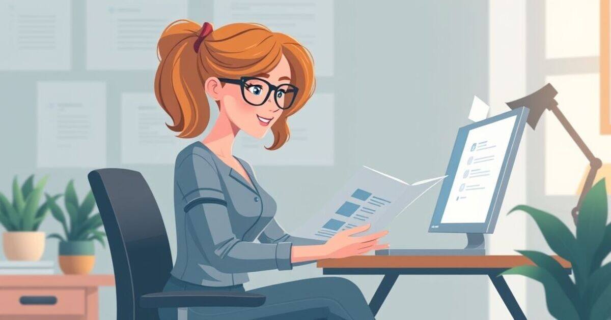 female blogger